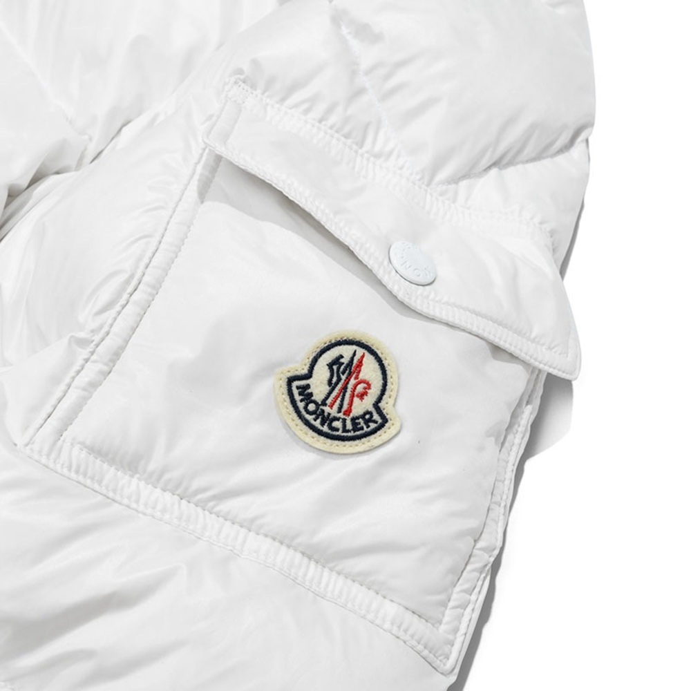 Moncler White Down Jacket - Picture 8 of 9